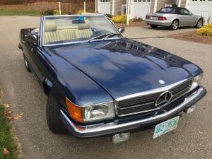 Mercedes-Benz 280 SL 1983 года  (EU)